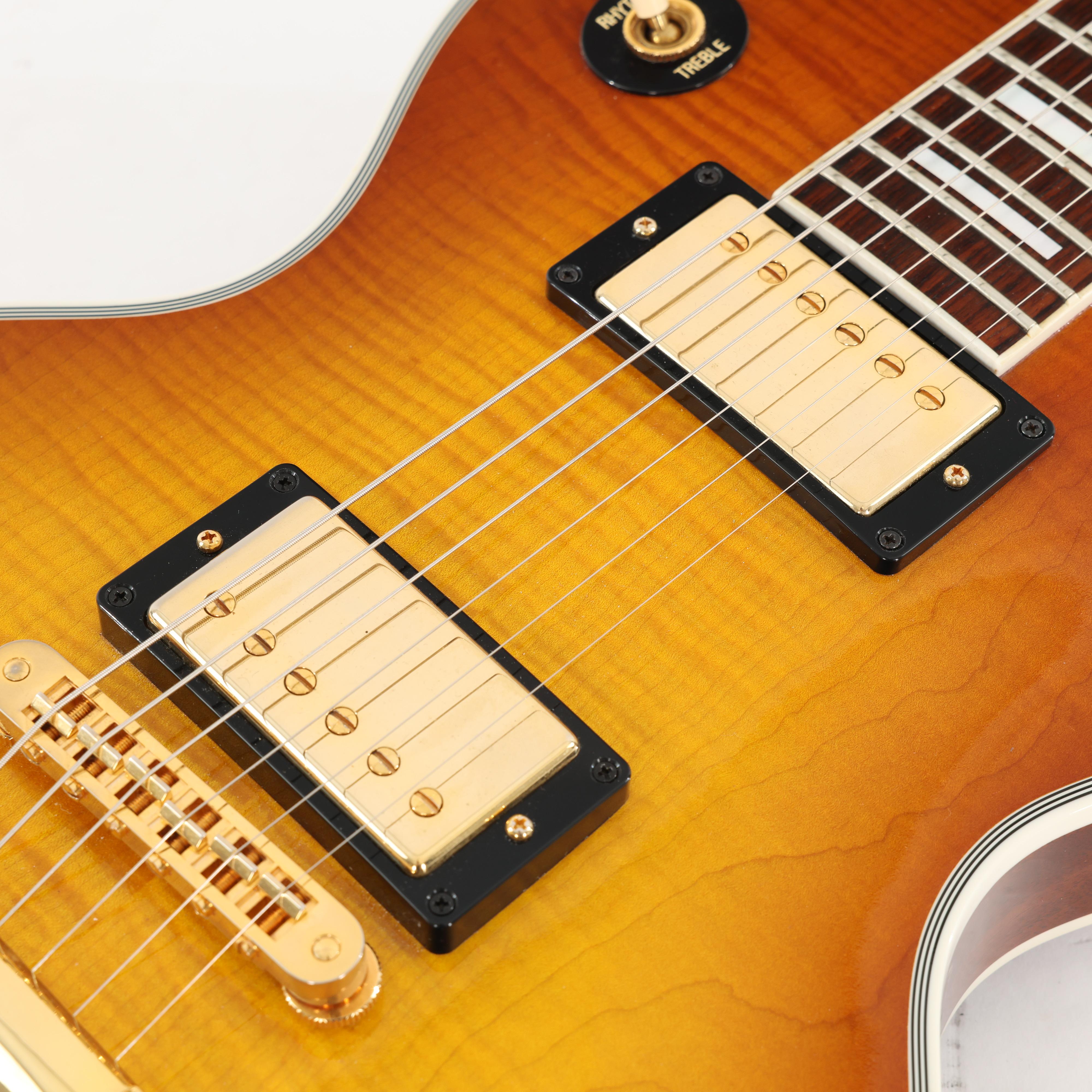 Second Hand Gibson 2012 Les Paul Custom F Honey Burst 573